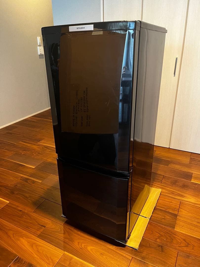 MITSUBISHI MR-P15T-B 冷蔵庫 黒