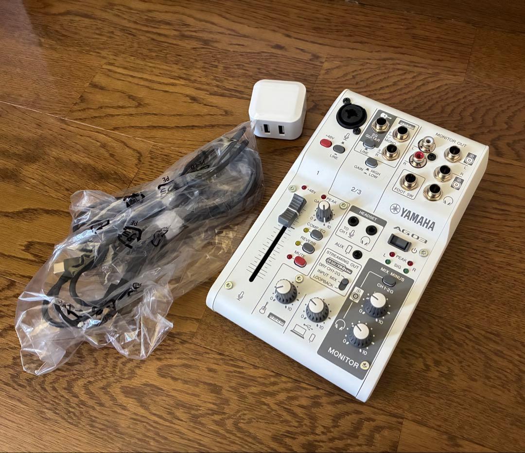 Yamaha AG03 ＆ MPM-1000セット 配信スターターキット 未使用 Amazon