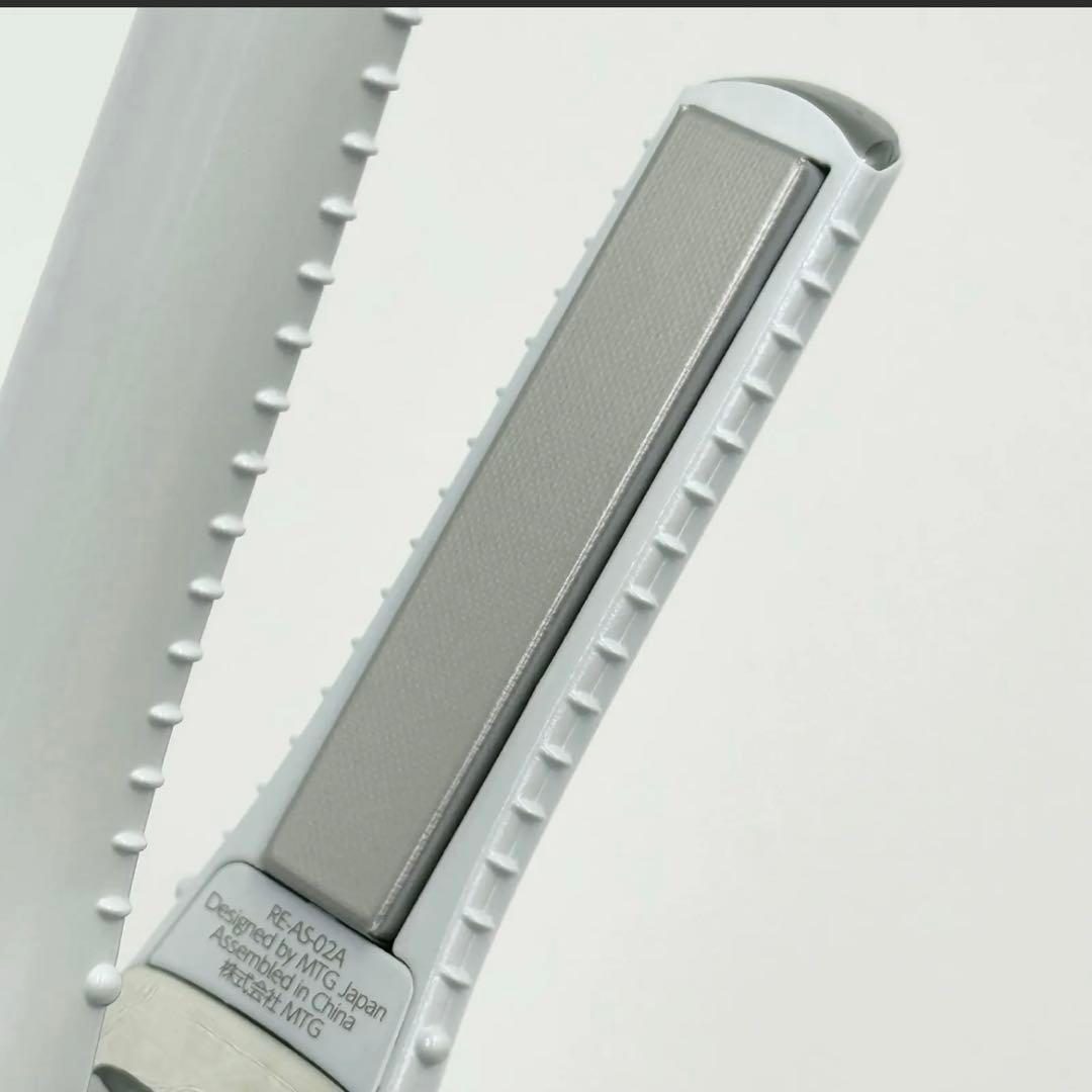 セラミックプレート ストレートヘアアイロン ホワイト