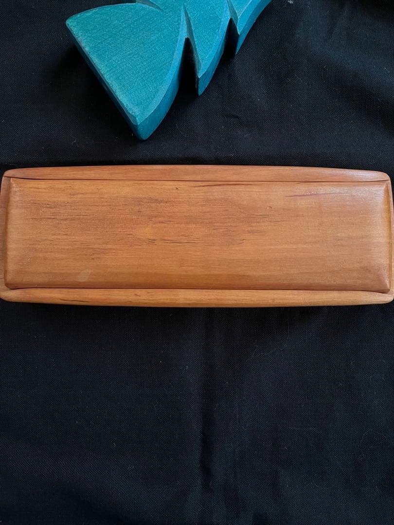 スイス　アントニオヴィタリ　antonio vitali 木製ペンケース　筆箱