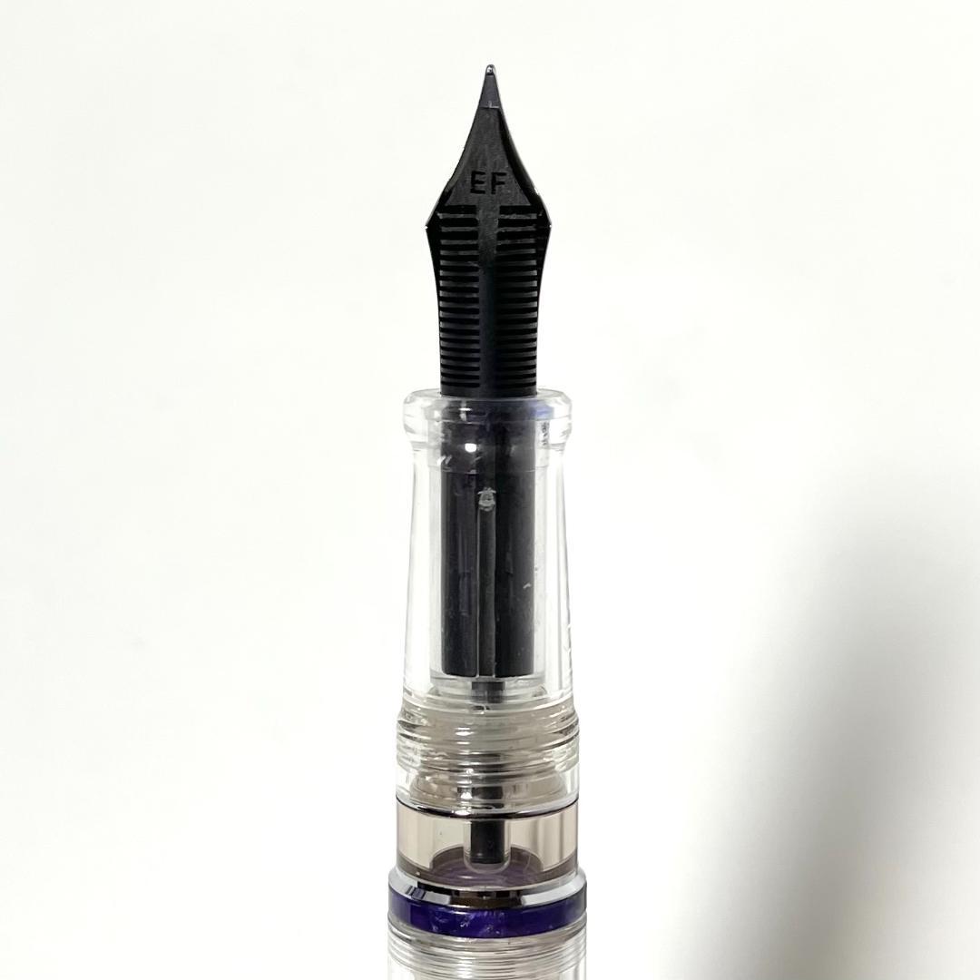 【ほぼ未使用】アウロラ 88 ミネラーレ アメジスト 万年筆 EF（極細）