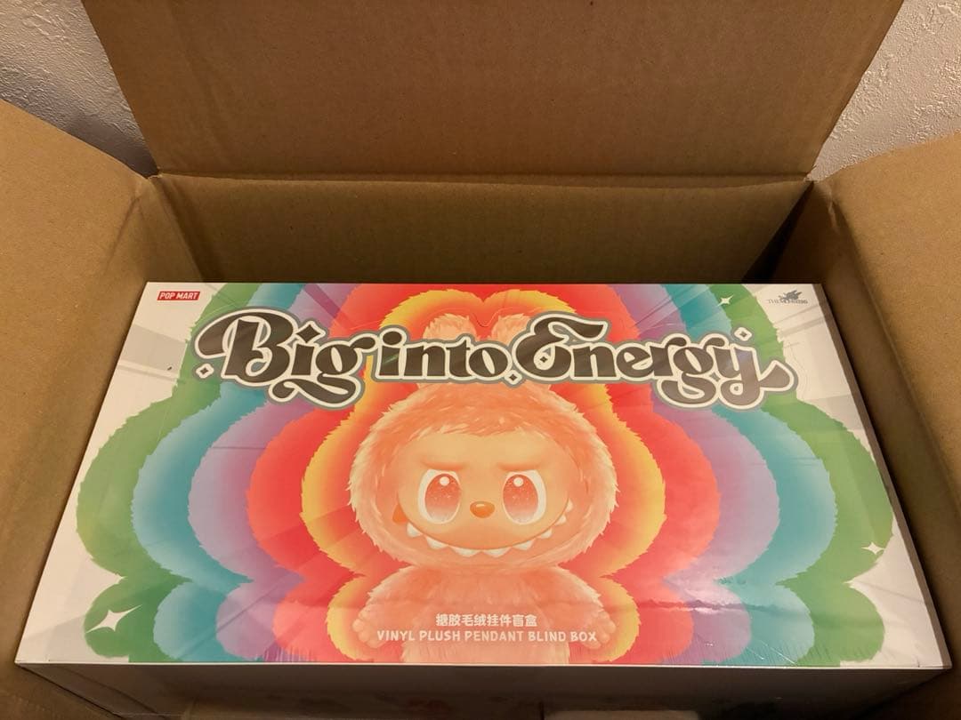 新品　正規品LABUBU Big into Energyアソートボックス6ピース