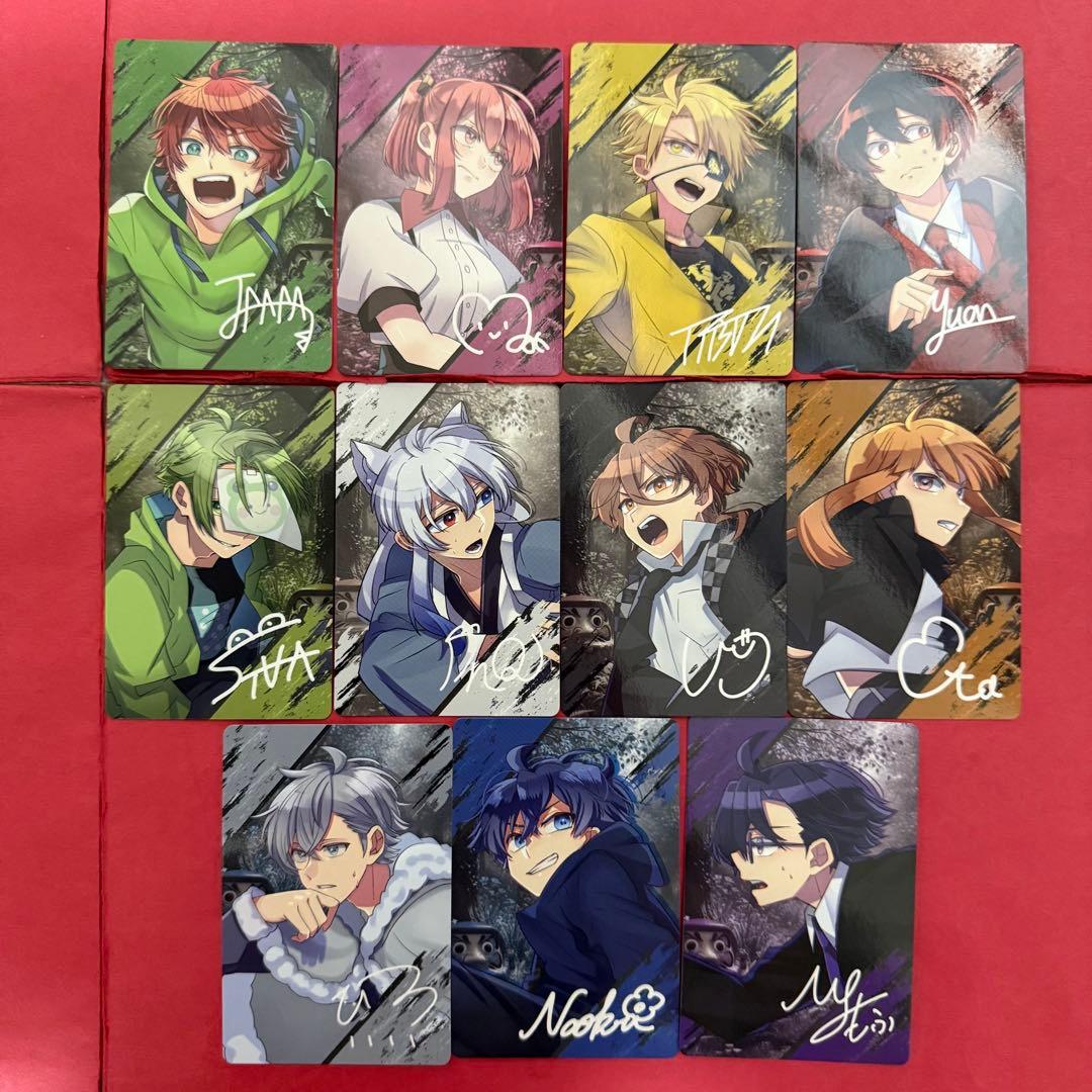 新品 カラフルピーチ ミュージアム 展示会 トレーディングカード 全種セット