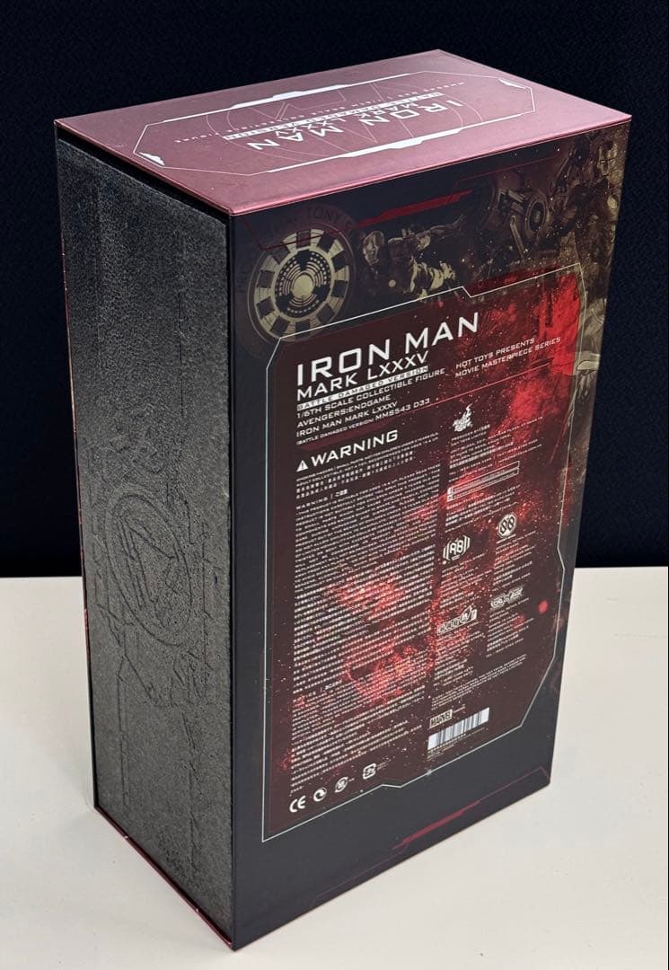 ホットトイズ　アイアンマン　マーク85 ダイキャスト「バトル・ダメージ版」通常盤