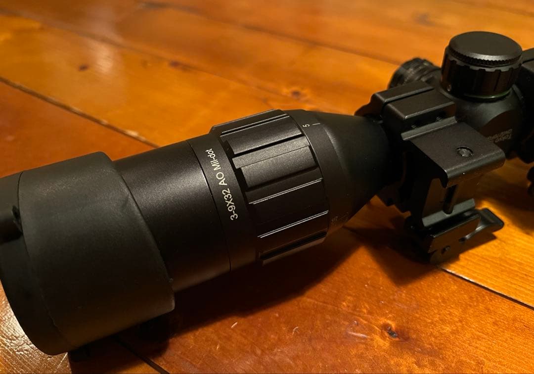 東京マルイ イルミネーテッドショートズームスコープ マウントリングセット