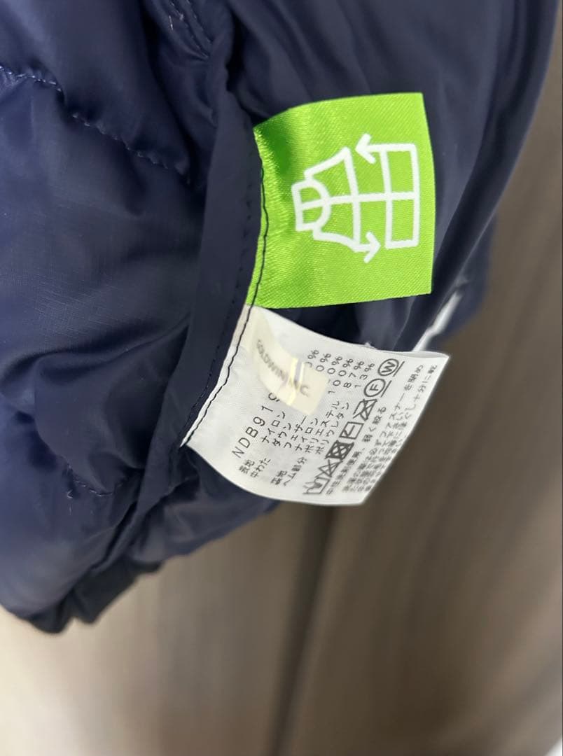 THENORTHFACEザノースフェイスアコンカグアフーディダウンネイビー90