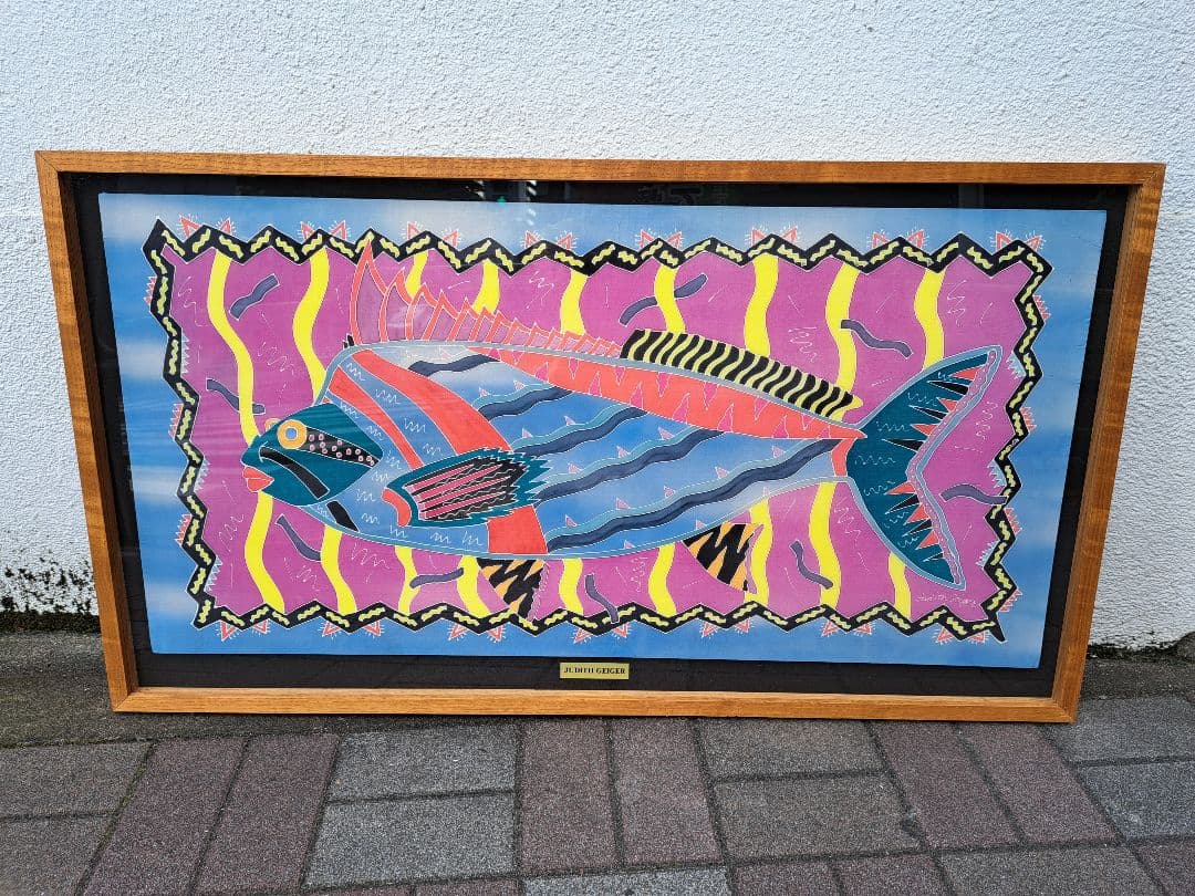 ジュディス ガイガー JUDITH  「Coris Fish」大作