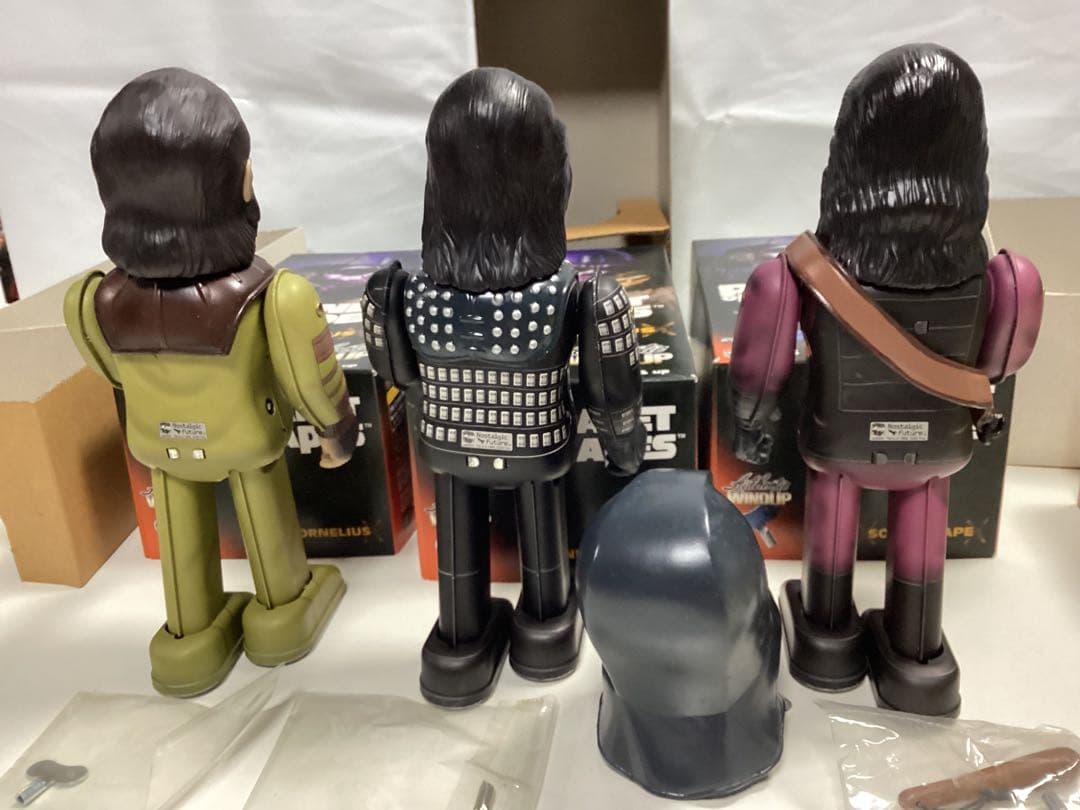 2000 ブリキの猿の惑星3体セット B APE限定 メディコムトイ未使用