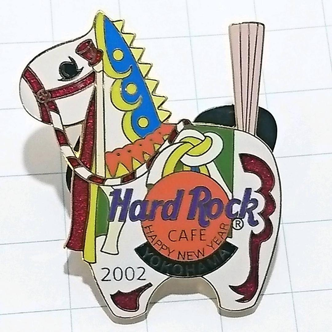 馬 午 ハードロックカフェ ピンバッジ Z24904 - メルカリ