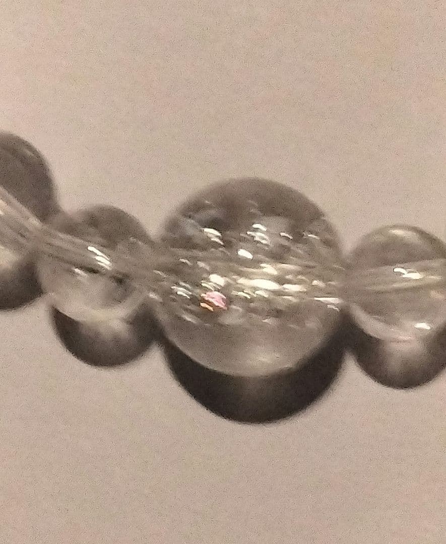 まさ　希少大珠ライモナイトインクォーツ18ミリ　大珠アイリスクォーツ