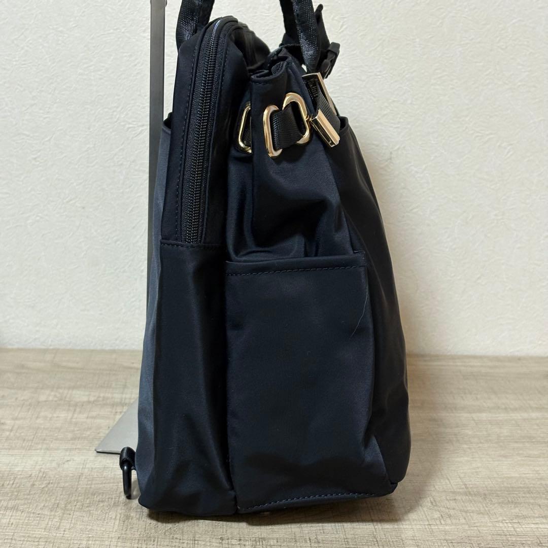 SELENT ETHER 超多機能 ナイロン ビジネスバッグ ブラック