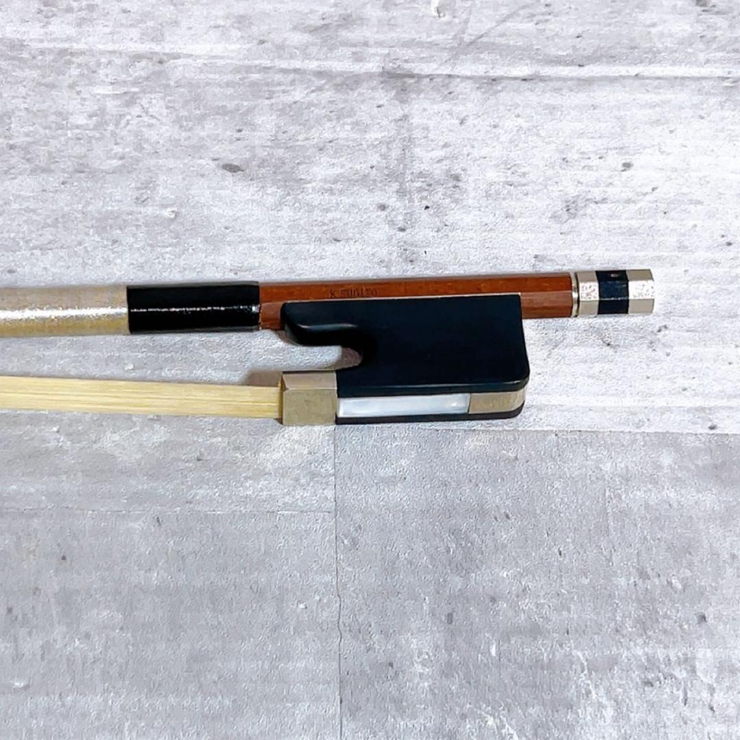美品！　チェロ　弓　杉藤楽弓社製　K.SUGITO