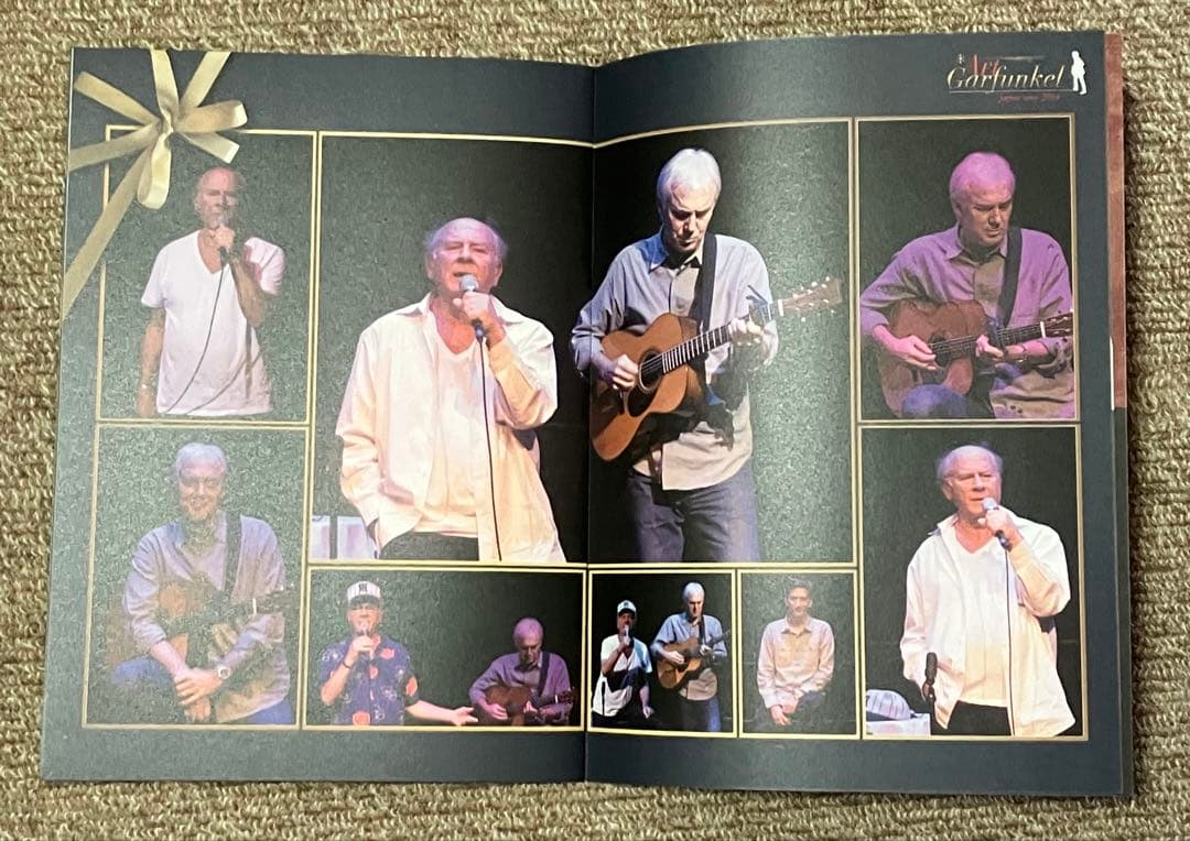 Art Garfunkel 自筆サイン付 パンフレット チケット　ガーファンクル