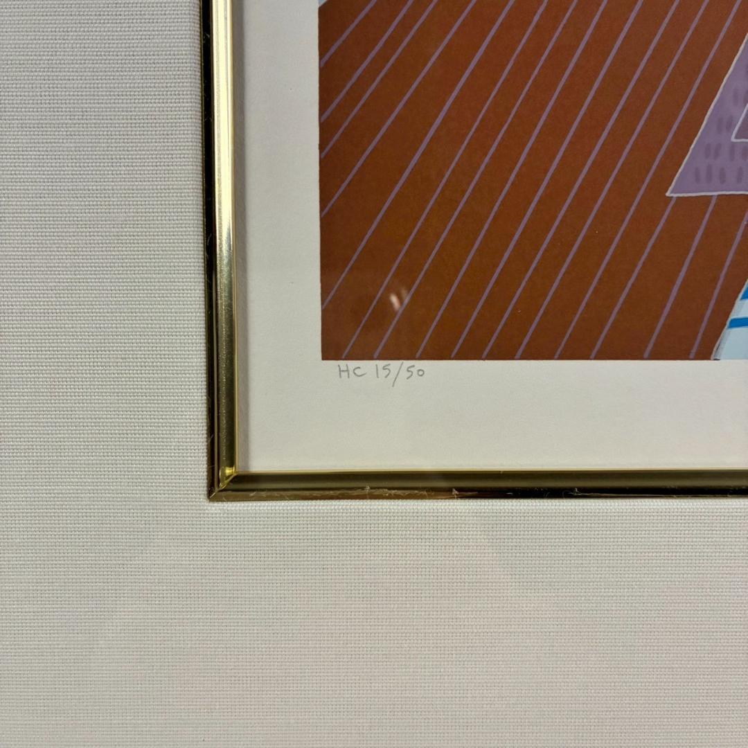 美品 トーマス・マックナイト「マダケット」シルクスクリーン サイン入