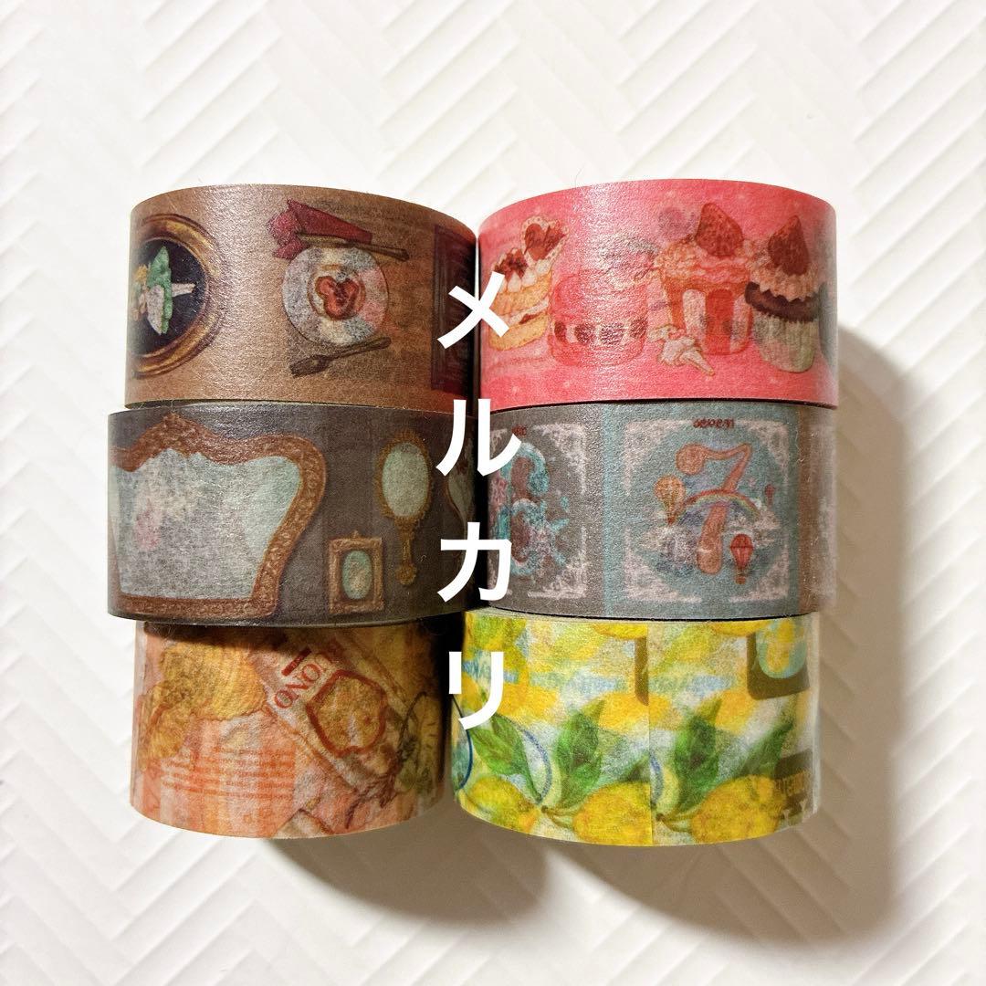 okappalover マスキングテープ 6本 - メルカリ