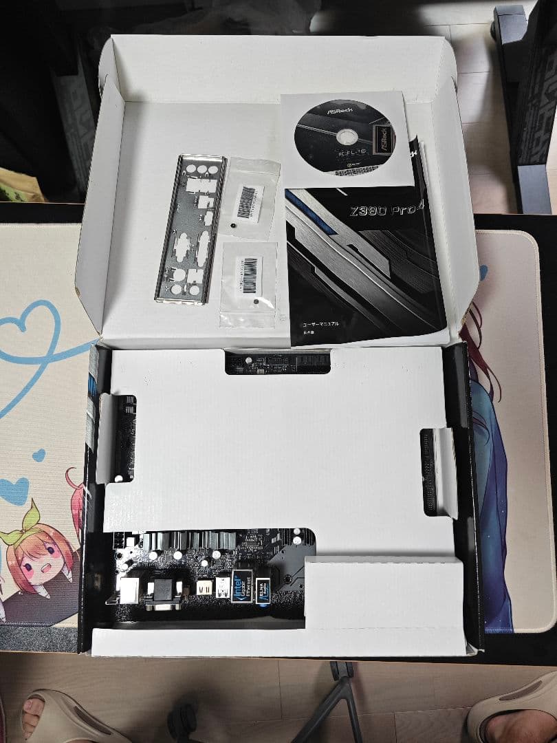 動作確認済み ASRock Z390 Pro4 マザーボード Z390 Pro4 ASRock
