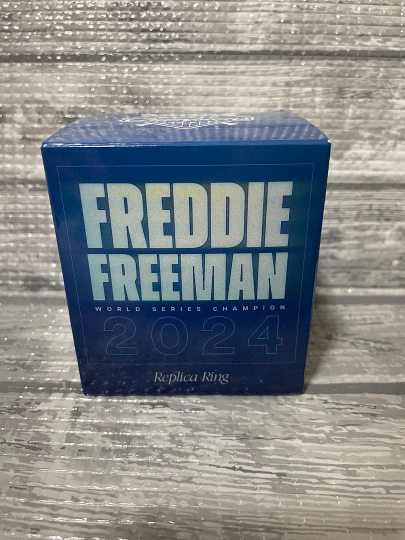 Freddie Freeman 2024ワールドチャンピオン レプリカリング - メルカリ
