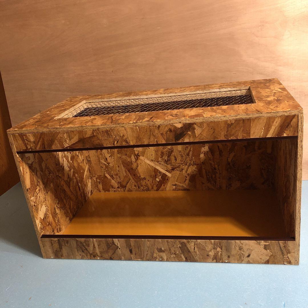 爬虫類木製ケージ FandK爬虫類木製ケージ スタンダード防水仕様 1200