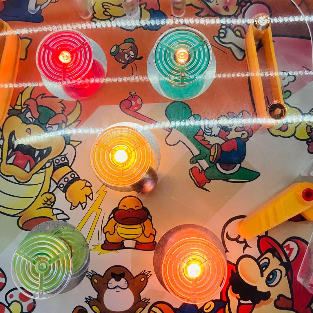 当時物／激レア スーパーマリオワールド ピンボールゲーム 野村トーイ
