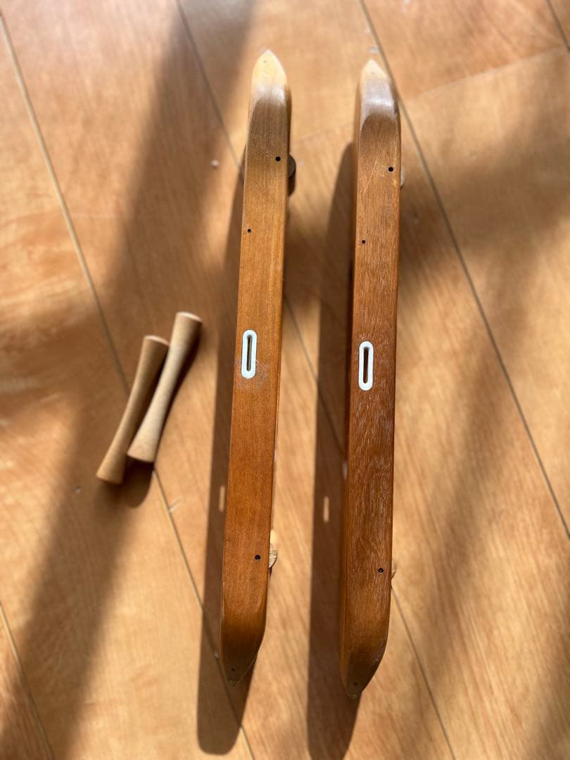 □東京手織機 木製織り機用シャトル2本セット