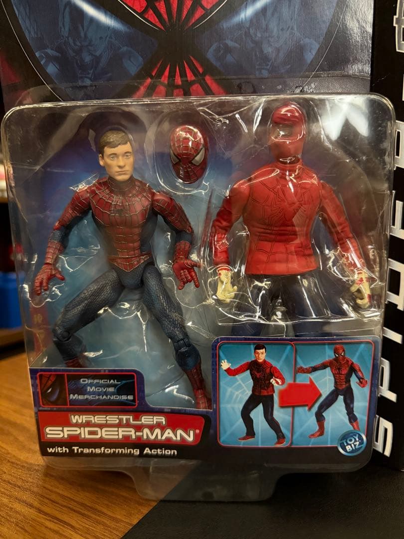 トイビズ スパイダーマン レスラー 映画版 フィギュア