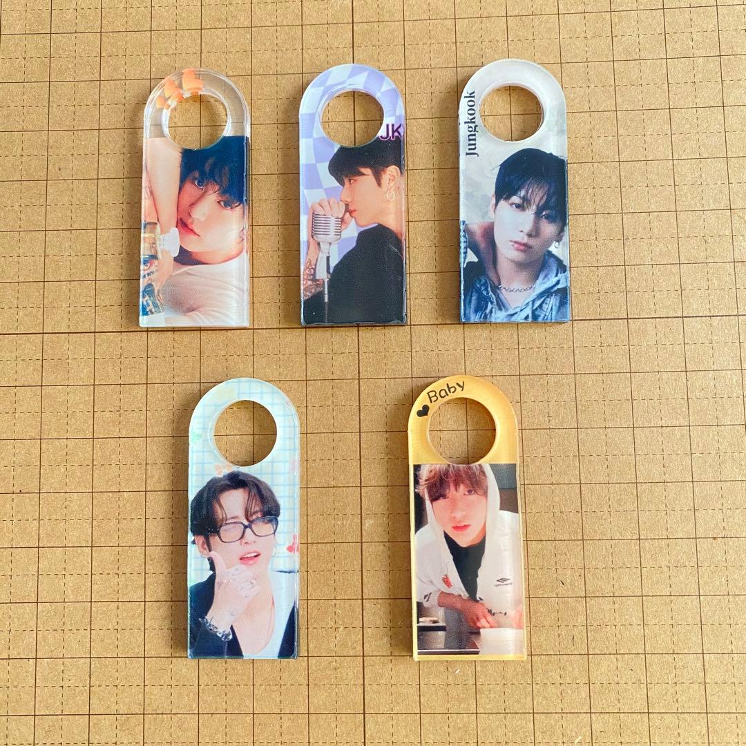 BTS ジョングク グク アクリル ストロータグ セット - メルカリ