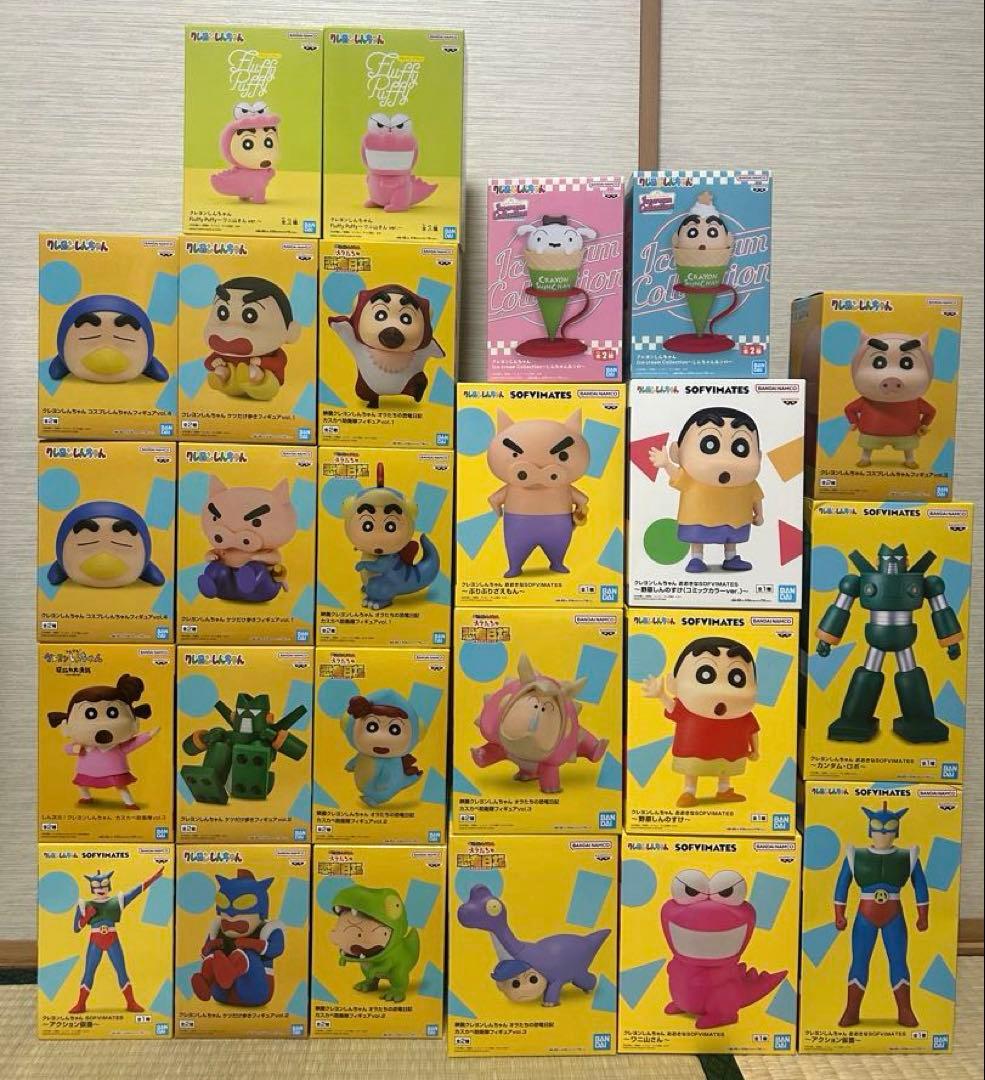 しんちゃん フィギュア まとめ売り クレヨンしんちゃん - メルカリ