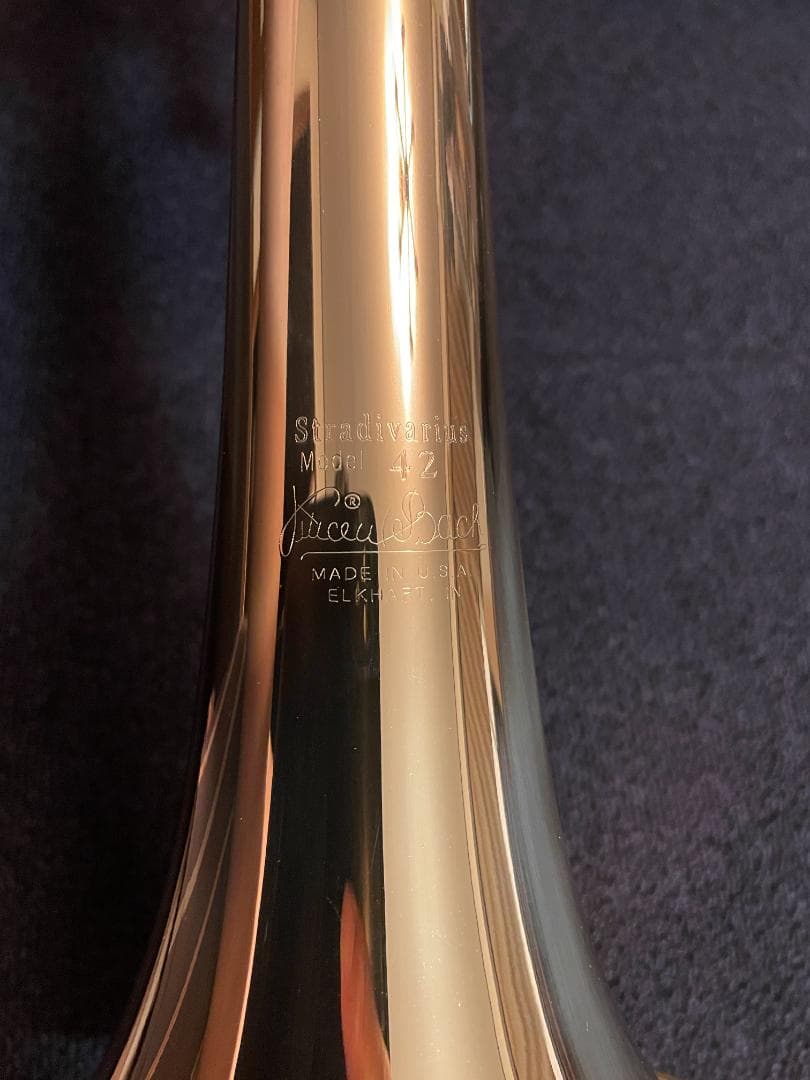バック 　トロンボーン　42B　￥72万　BACH　Trombone