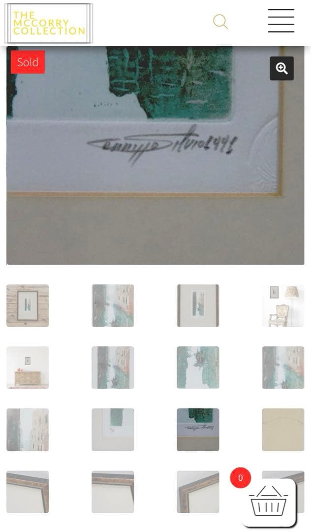 silvio cannizzo 絵 絵画 リトグラフ イタリア ヴェネツィア風景 美術