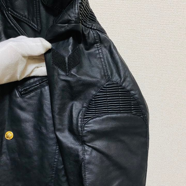 美品/激レア✨schott ライダースジャケット 147 本革 ブラック 38
