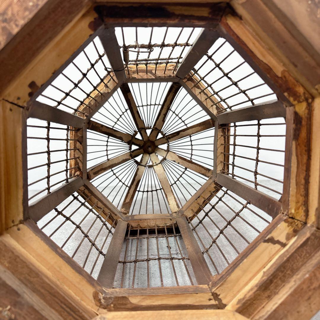 鳥籠 トリカゴ 鳥かご 底部開閉 側面開閉 レトロ ヴィンテージ オシャレ