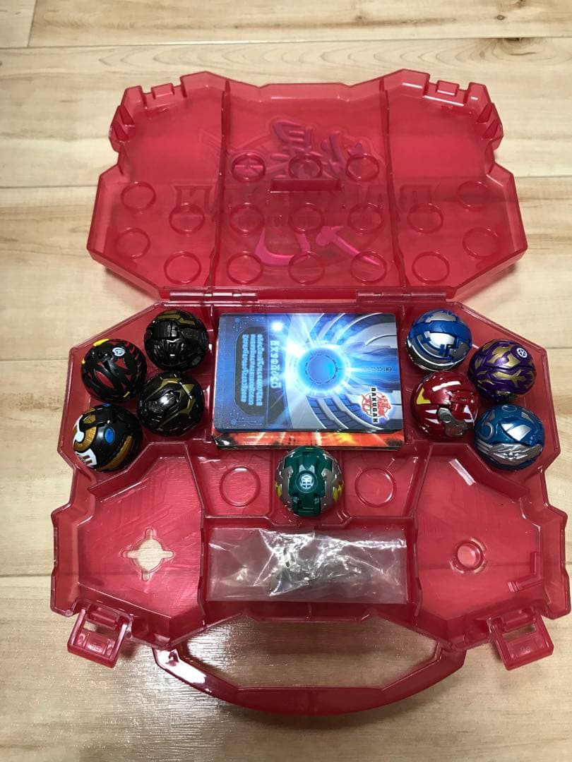 爆丸 BAKUGAN セット バトル未使用 カード メタルパーツ ケース付き
