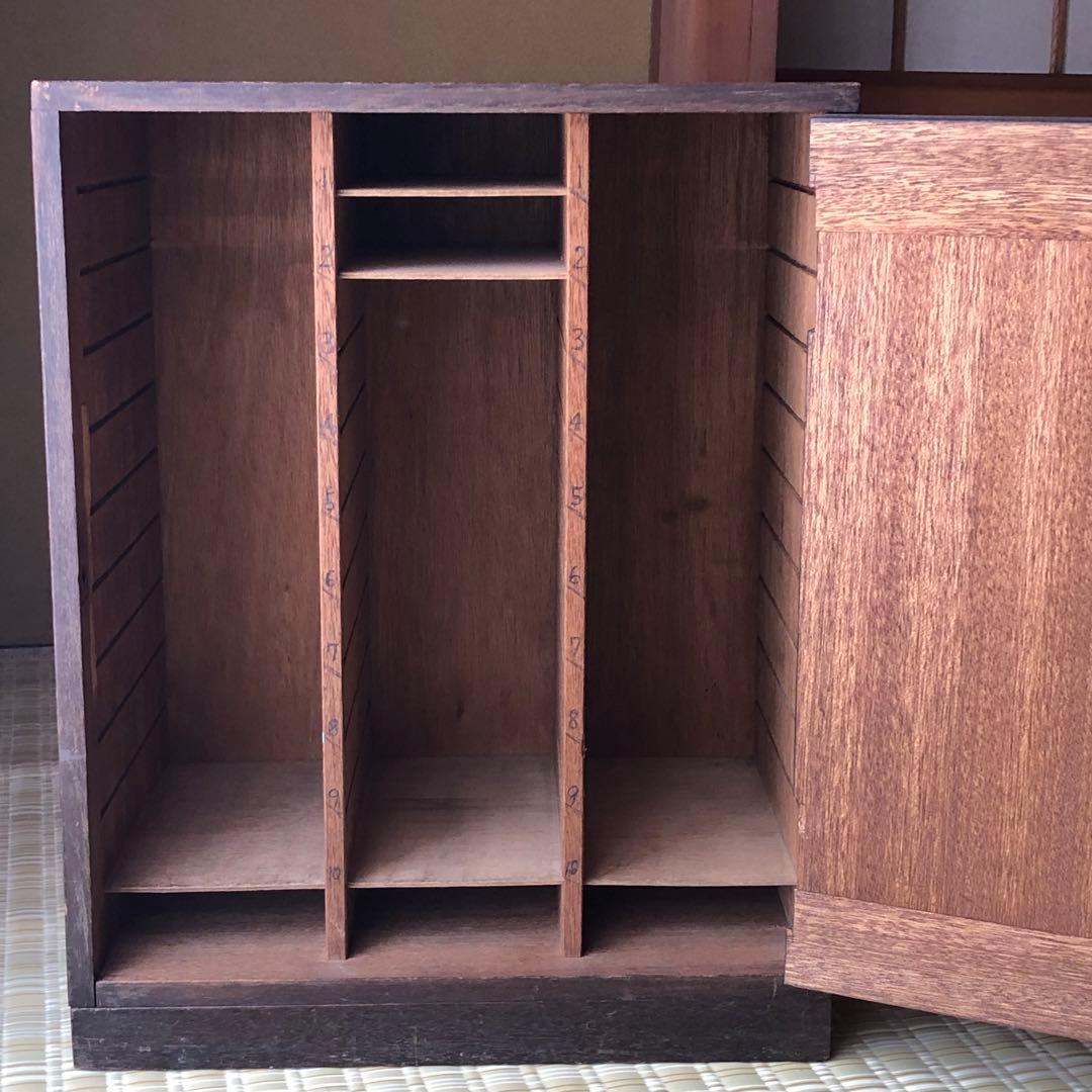 小物入れ 収納棚 ヴィンテージ 昭和レトロ オーダー家具 貴重