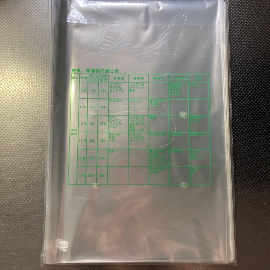 ボードン袋 #20 11号 4穴プラ入 200㎜×300㎜ 500枚 野菜袋 - メルカリ