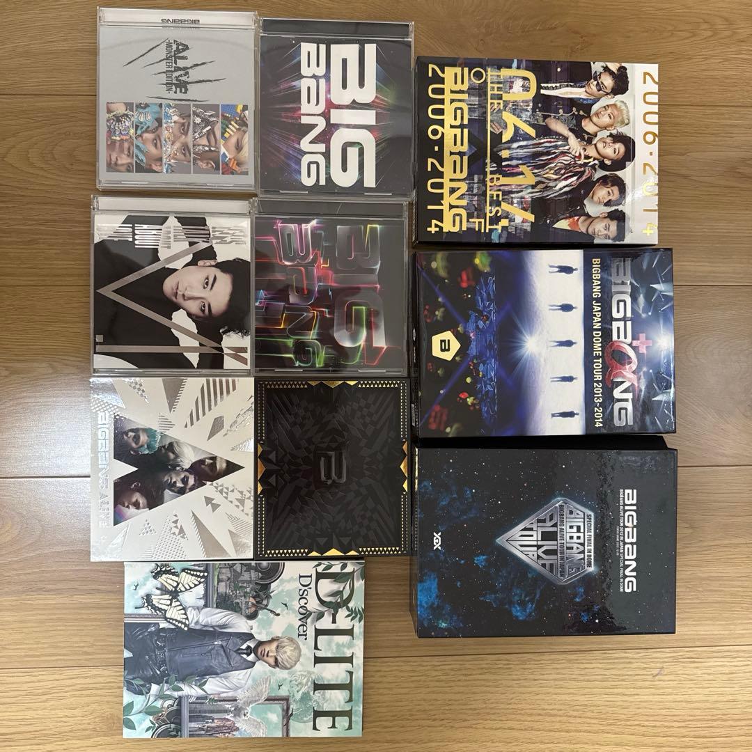 bigbang まとめ売りアルバムBlu-ray