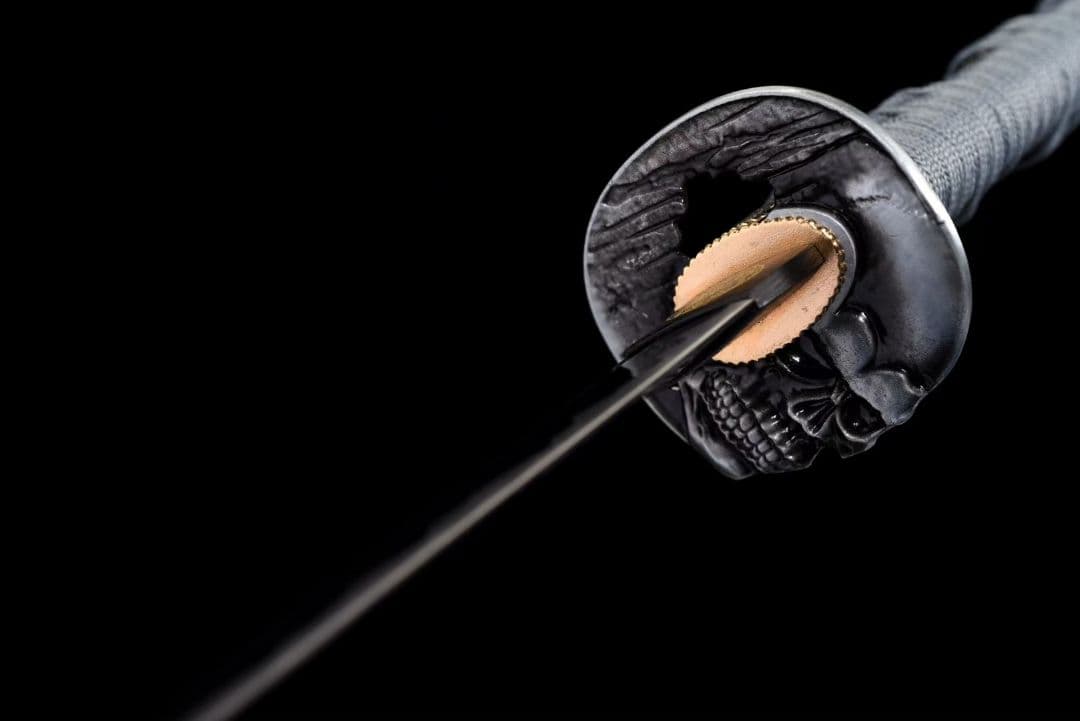 【天魔武士】古兵器 刀装具 日本刀　模造刀 居合刀 武士道 鑑賞用 美術刀