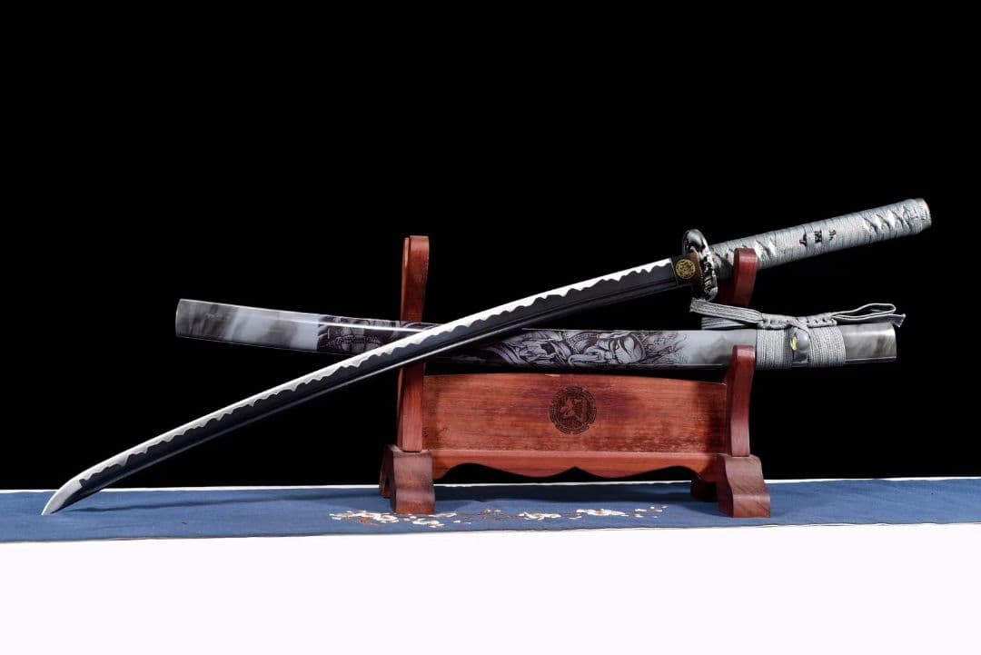 【天魔武士】古兵器 刀装具 日本刀　模造刀 居合刀 武士道 鑑賞用 美術刀