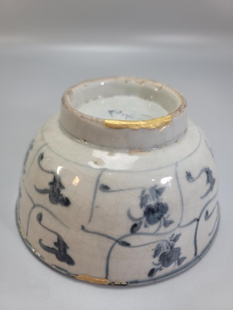 中国 舎利 染付 碗 DT231