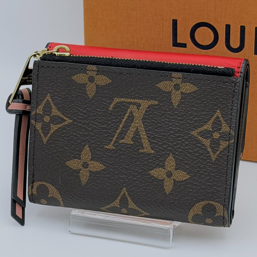 美品 ルイヴィトン モノグラム ポルトフォイユ チュイルリー コンパク 三つ折り