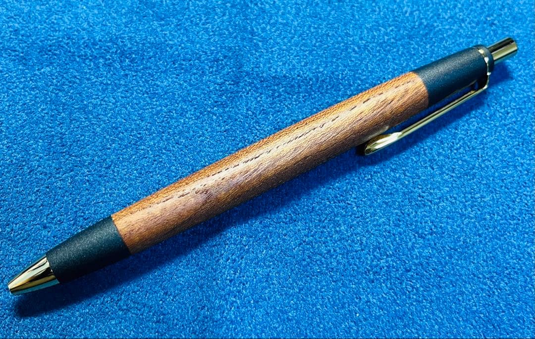 ボナンペン　シャープペンシル　欅　真鍮金具　【未使用に近い美品】