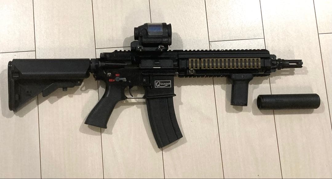 東京マルイ HK416D デブグル クエーサーカスタム 初速90動作確認済