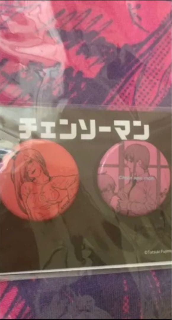 ❤️チェンソーマン tシャツ❤️缶バッジ付き❤️XL❤️