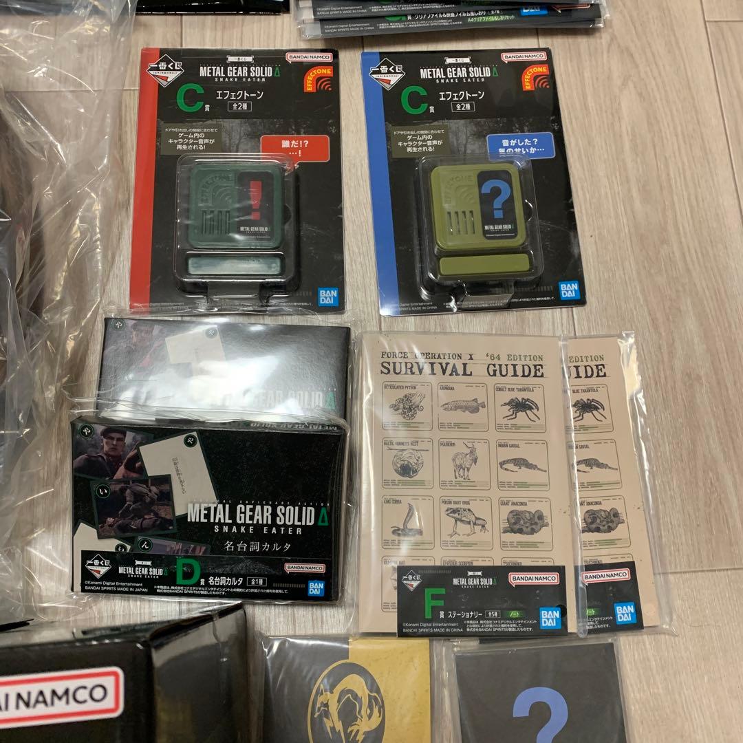 L GEAR SOLID 6 一番くじ コンプリート　メタルギア