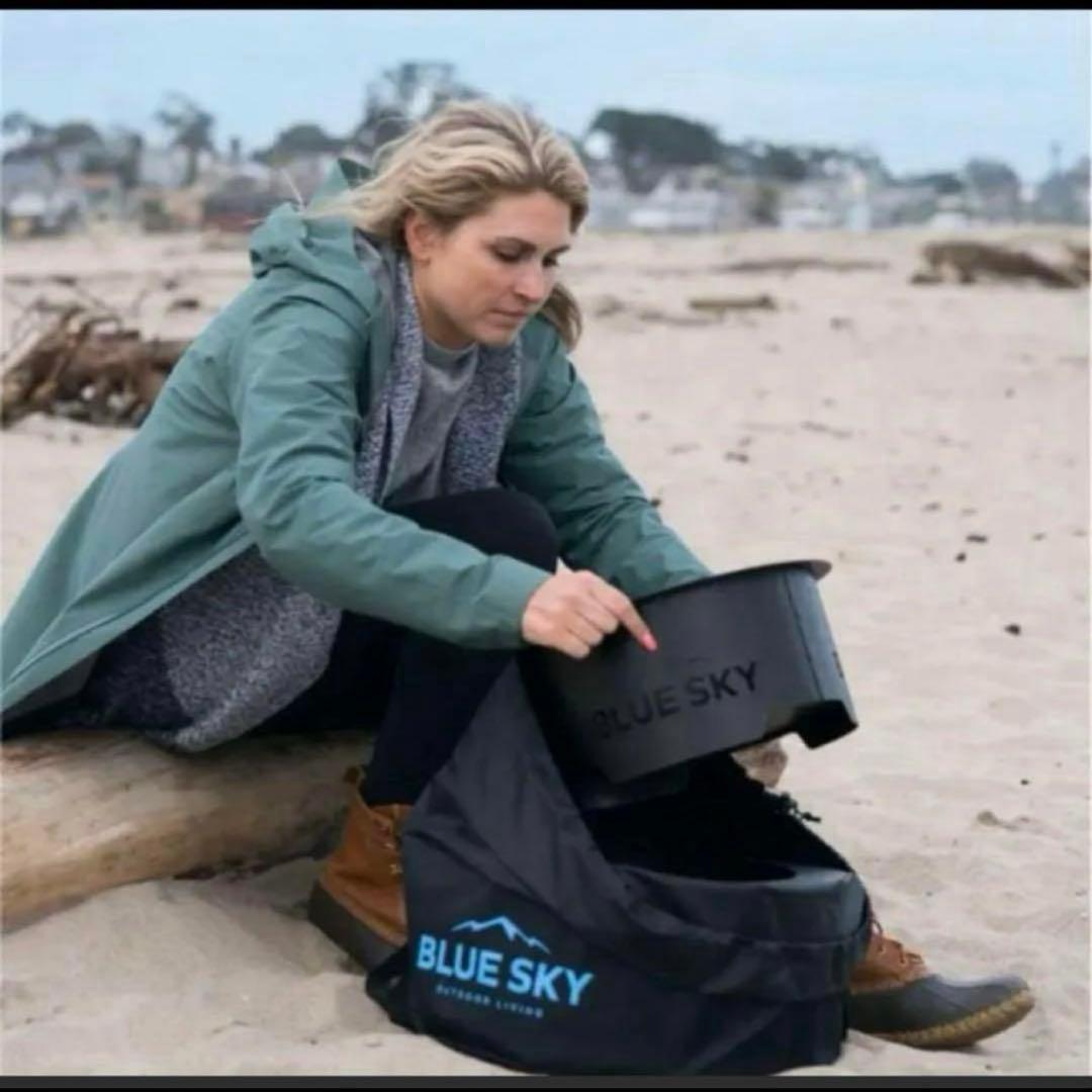 BLUE SKY 焚き火台 二次燃焼 ペレットストーブ