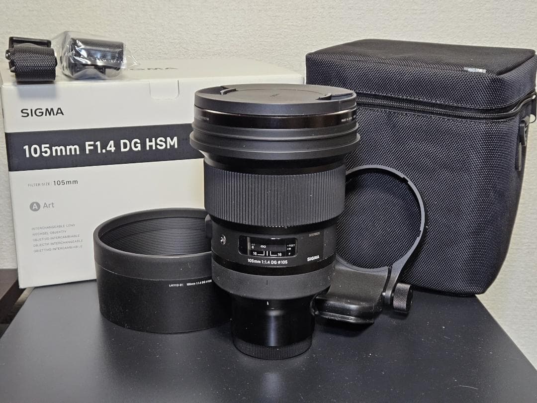 【美品】SIGMA Art 105mm F1.4 DG HSM α Eマウント SIGMA 105mm F1.4 DG HSM | Art | SIGMA Corporation of America