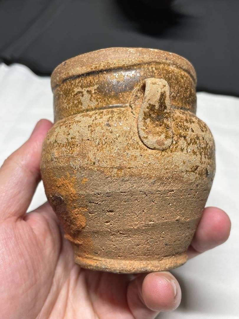 茶入。唐物茶入。唐時代。茶道具。古美術。骨董品。舊家蔵出し。希少。