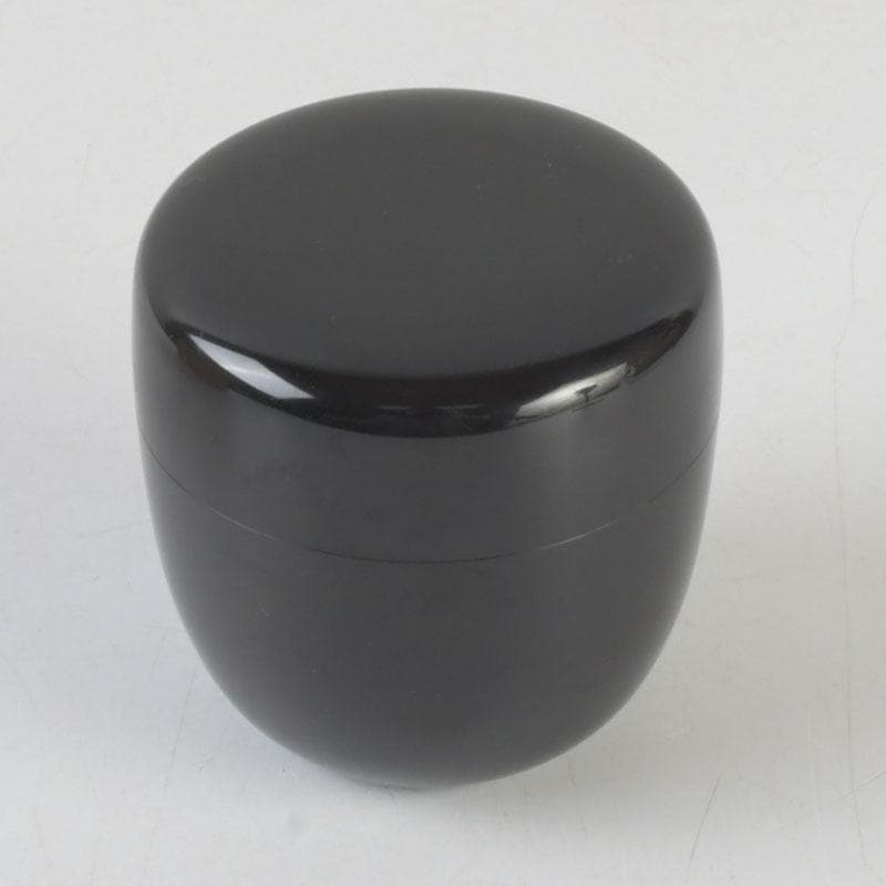 茶道具 輪島塗 蒔絵師 谷内一則(紫香)作 岩松蒔絵 大棗 共布共箱