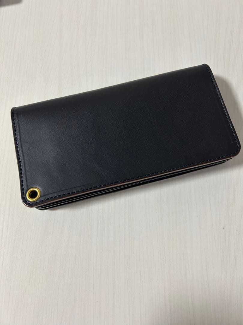 WorkStudioRivet ワークスタジオリベット　ウォレット　茶芯