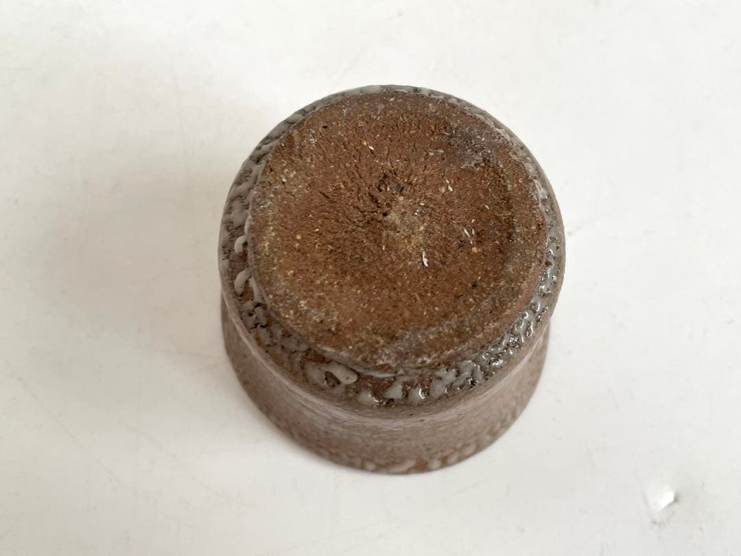 陶芸家不東庵細川護煕唐津ぐい呑共箱古唐津絵唐津酒器酒盃