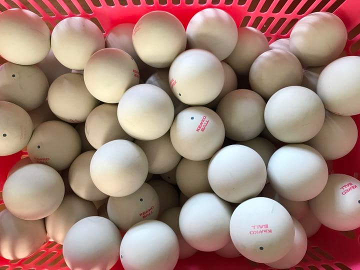 ケンコーソフトテニスボール100球 公認球中古品 - ボールオンライン